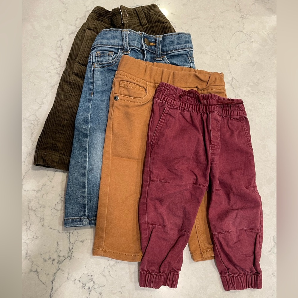 4 pack bundle of 12MO pants